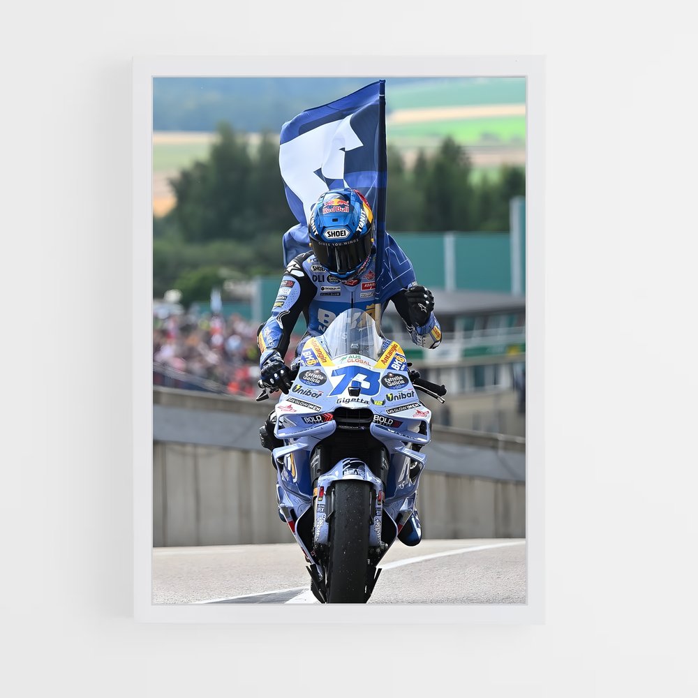 Poster Rs-gp MotoGP Resplendissant – affiche Aprilia (vue 3)